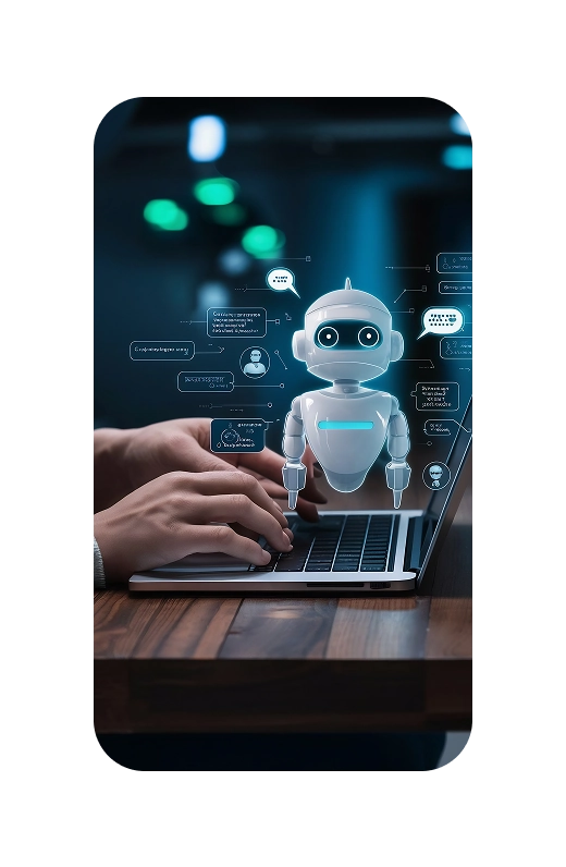 ScopeMe AI call center showing patient engagement statistics and conversion tracking